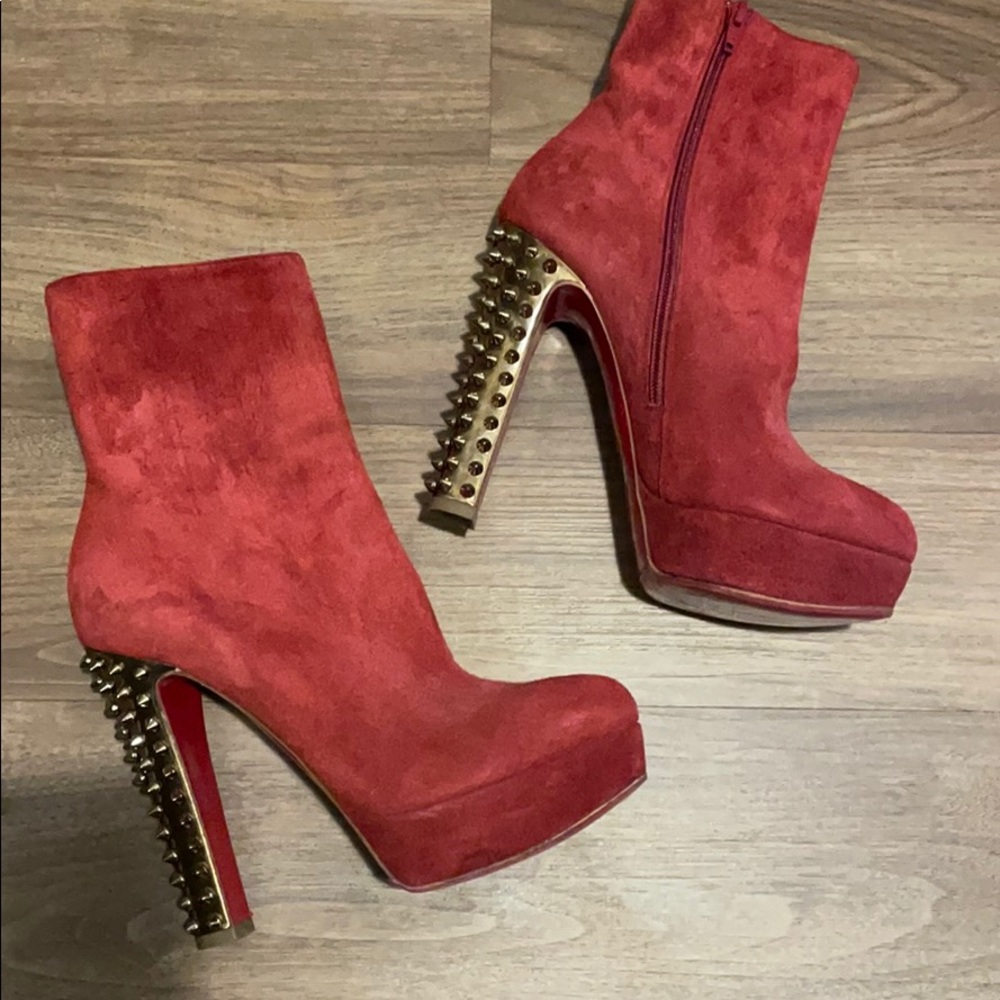 Christian Louboutin Taclou 140mm Bootie Size 38.5